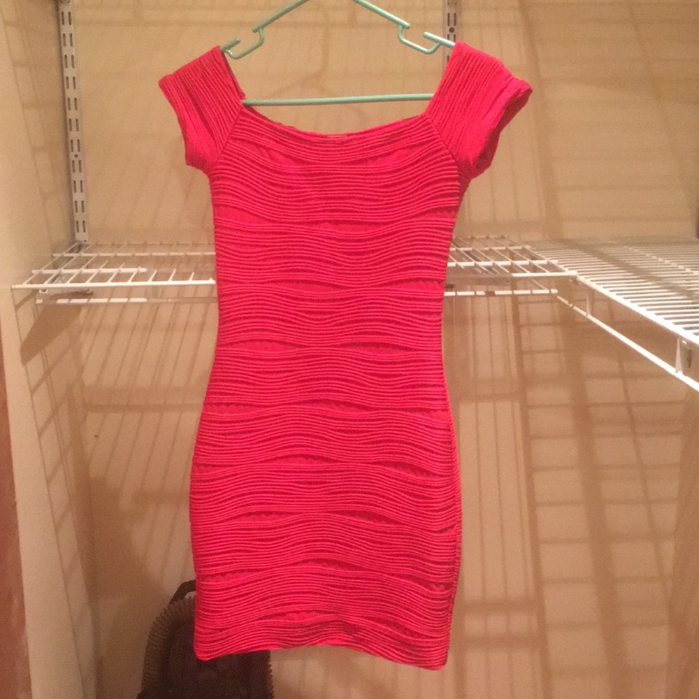 WetSeal Red Bodycon Dress